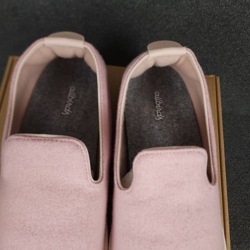 Allbirds Wool Lounger Calm Taupe Blizzard M10 Women's Size 12 Slip On Shoes - Picture 8 of 9